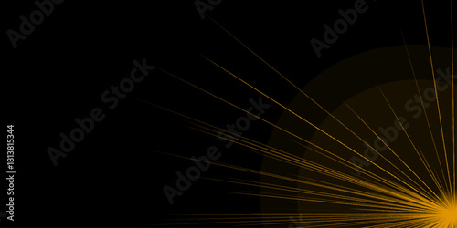 Abstract black with green lines, triangles background modern design. Vector illustration EPS 10. Abstract black and brown are light with black the gradient is the surface with templates metal texture.