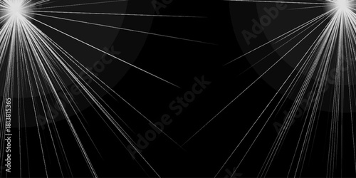 Abstract black with green lines, triangles background modern design. Vector illustration EPS 10. Abstract black and white are light with black the gradient is the surface with templates metal texture.