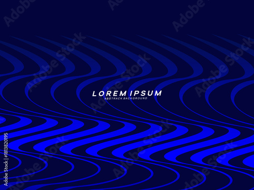 Premium background design with dark blue luxury motif. Vector horizontal template, for digital lux business banners, contemporary formal invitations, luxury vouchers, gift certificates, etc.