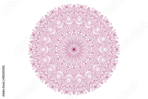 Mandala Design with Beautiful Work