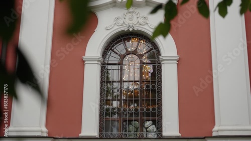church window in the church