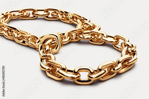 Wallpaper Mural Gold curb chain necklace jewelry Transparent Torontodigital.ca