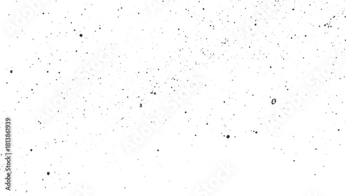 Black speckle texture on white background abstract pattern vector