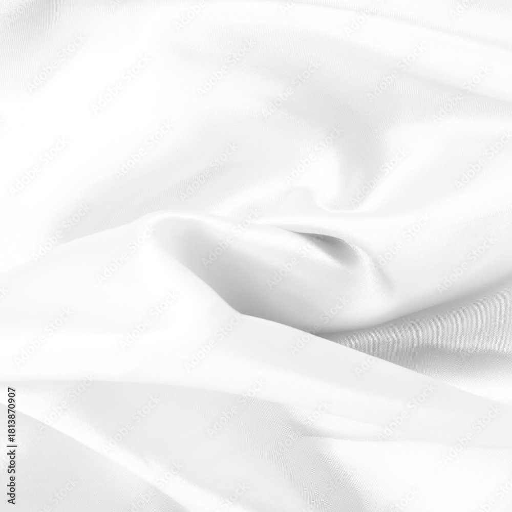 Obraz premium white bedding sheets texture for background