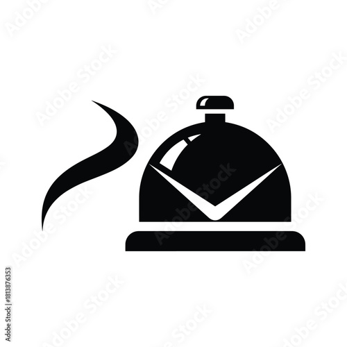 Bellhop service icon, isolated on