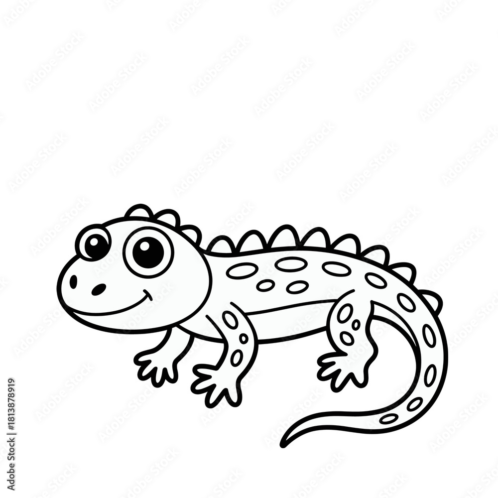 Fototapeta premium vector illustration of a fish