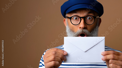 1970s Retro Mailman with Su...