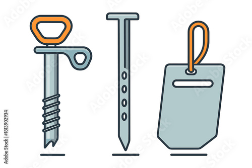 Essential mountaineering and climbing safety equipment for snow and ice conditions