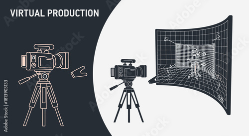 Virtual Production Technology for Filmmaking and Content Creation.