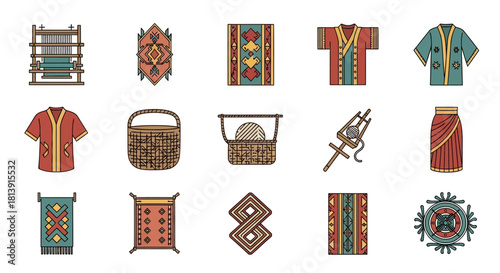 Traditional Textiles and Weaving - A Cultural Heritage Collection.