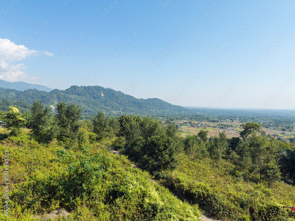 Naklejka premium beautiful landscape view from different angle clean unique and latest images 