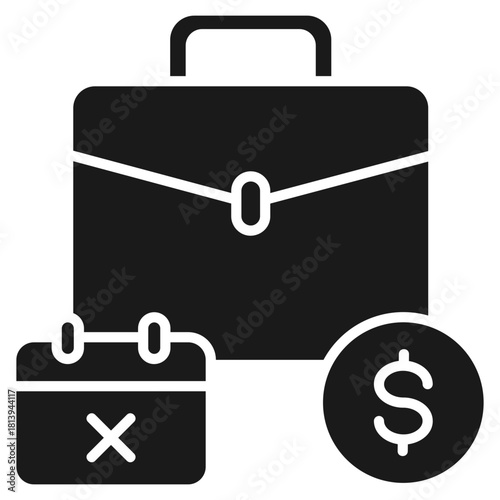 Paid Tame Off Glyph Icon