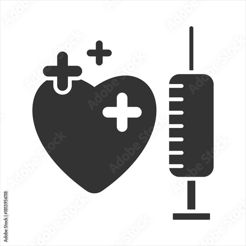 Madicati Glyph Icon Vector Illustration