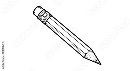 vector single icon pencil