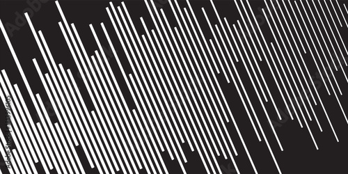 Diagonal dash line texture. White slanted dashed lines pattern background. Straight tilted interrupted stripes wallpaper. Vector wide dotted ripple texture.Eps 10