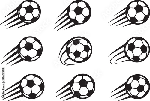 Football and Soccer Balls Pack – Modern Vector Illustrations.