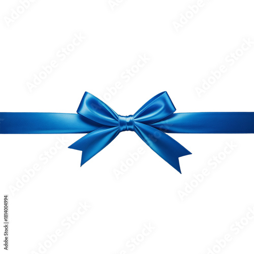 blue bow isolated png