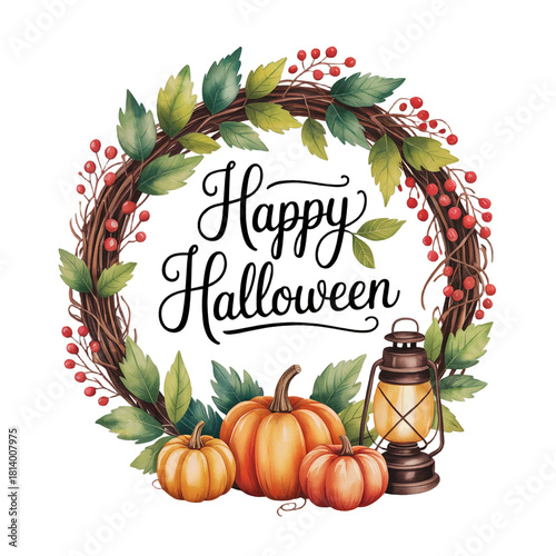 thanksgiving card with pumpkins