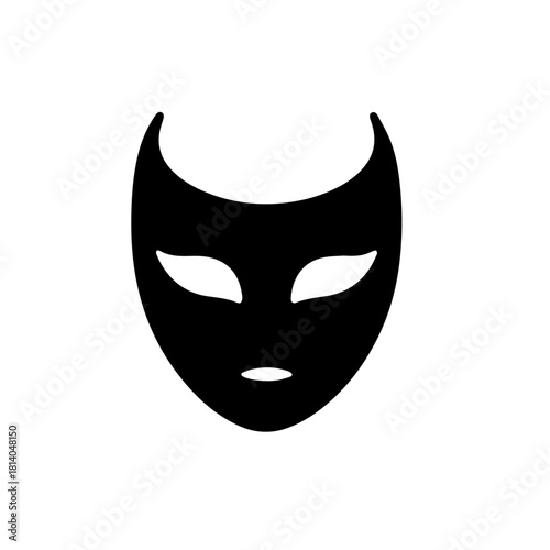 Decorative Tribal Mask Vector Illustration
