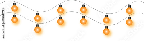 Warm Festive String Lights Garland Decoration