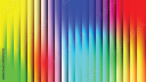 Vibrant colorful gradient background with vertical stripes ideal for modern design and abstract comp.eps