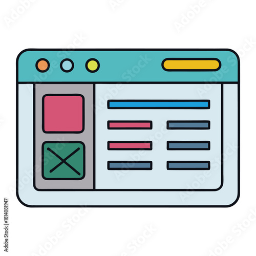 A sleek device setup showcasing website development—code lines glowing on the screen, tools, icons, and UI elements arranged neatly to reflect modern digital creation.