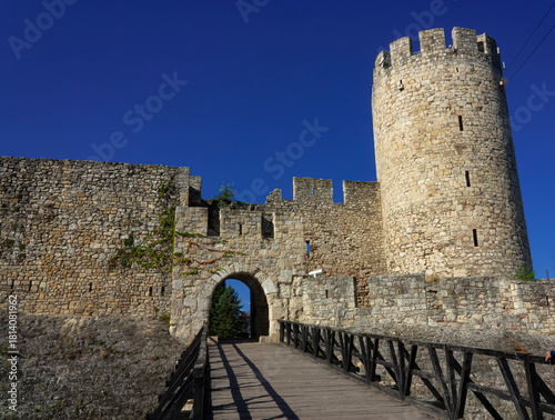 Fortifications in Kalemagdan park, Belgrade, Serbia 