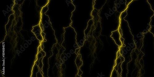 Luxurious Black Granite with Veins of Pure Gold. ntense lightning strikes across a dark night sky. vibrant display of atmospheric electricity with stunning lightning strike against dark sky backdrop.
