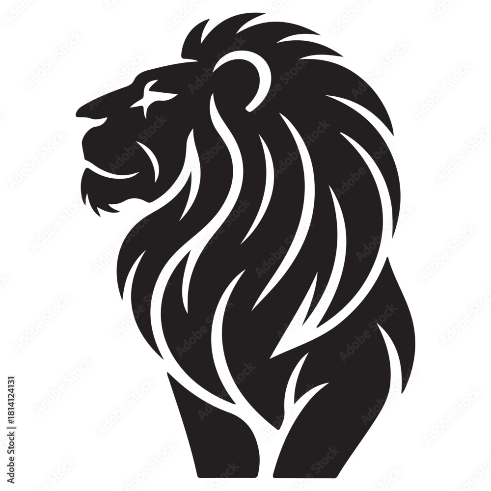Fototapeta premium Lion Vector 