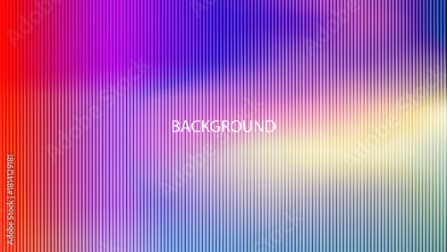 Abstract background featuring a vibrant aurora-like color gradient with a subtle vertical line pattern.