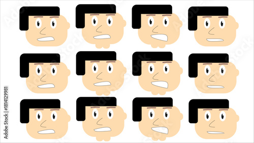 Simple and basic face reaction  