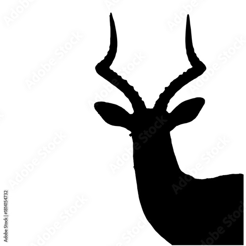 deer silhouette vector