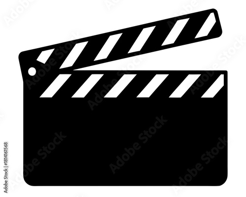 movie clapperboard  simple   silhouette vector,movie clapperboard  icon