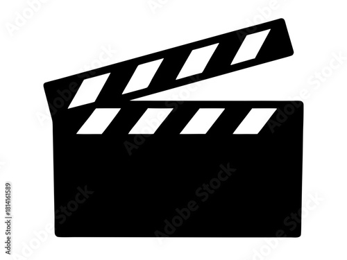 movie clapperboard  simple   silhouette vector,movie clapperboard  icon