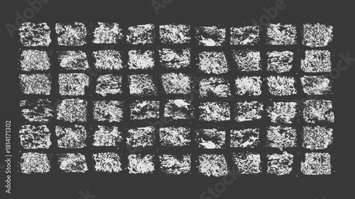 Stone and rock textures for architectural projects with a gray background