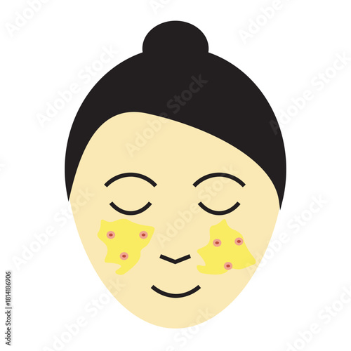 Oily Skin and Acne on Cheek