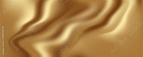 Gold wall texture background with shiny yellow foil effect. Glossy light reflections create a vibrant, luxurious feel, perfect for elegant golden paper or premium wallpaper designs. High quality image