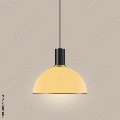 Pendant ceiling lamp.