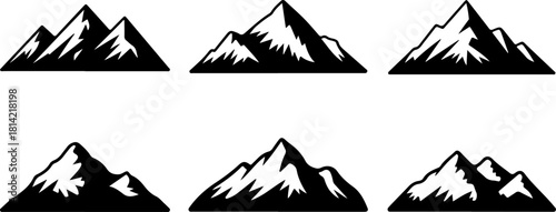 mountain silhouette, mountains clipart, mountain vector, nature silhouette, outdoor design, hiking clipart, adventure svg, landscape vector, mountain logo, camping clipart, wilderness silhouette, fore