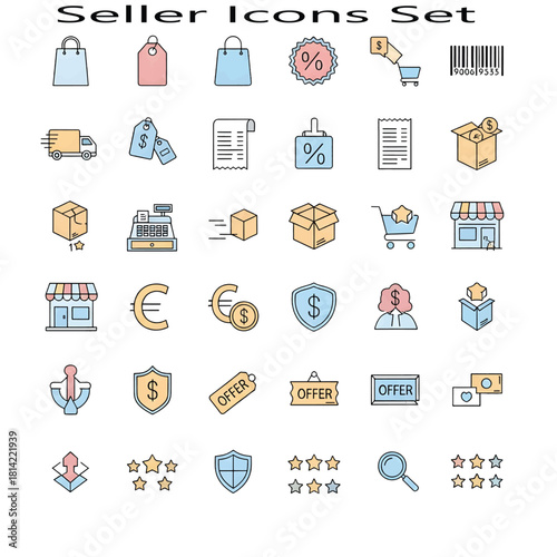 Seller Concept Illustration