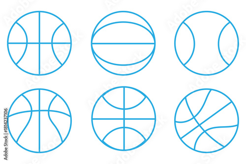 basketball icon set vector on white background. sports, icon, graphic, design, vector, illustration, simple, orange, black, white, outline, solid, logo, website, social media, printable, symbol