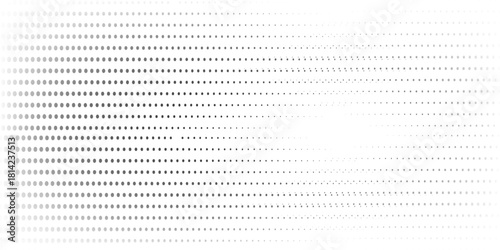 halftone dotted lines for decoration, abstract element with dots abstract art