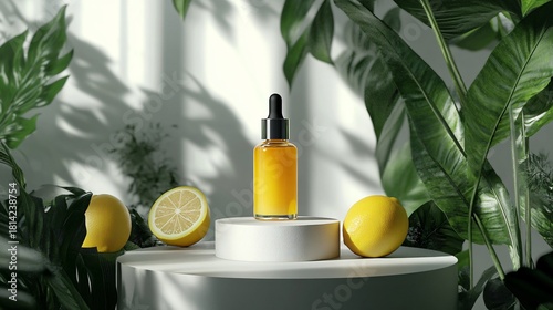 Natural Cosmetic Product Promotion Image Template
