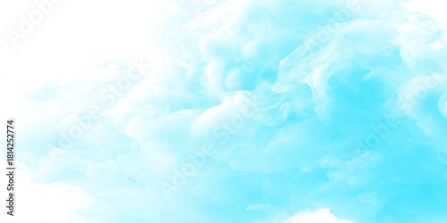 bright and cloudy and shiny winter morning Serene Blue Sky Stretching Over Calm Horizons, Whispering Gentle Breezes and Illuminating Nature’s Vibrant Colors with Soft Light.