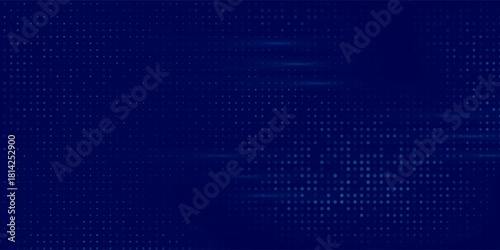 Floowing dot Blue Binary Data Software Programming Code Background. Illustrations technolgy