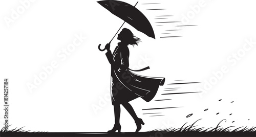 Abstract geometric composition with vibrant color splashes and clean lines ideal for modern design projects