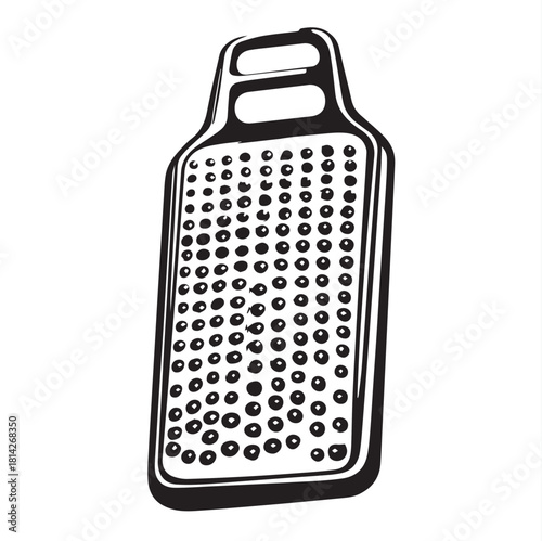 grater on white background