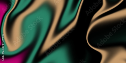 Abstract background of colorful liquid liner. Abstract texture of liquid acrylic. digitally drawn smoke with colorful style. Seamless smoke pattern. Abstract purple green marble patterned texture .