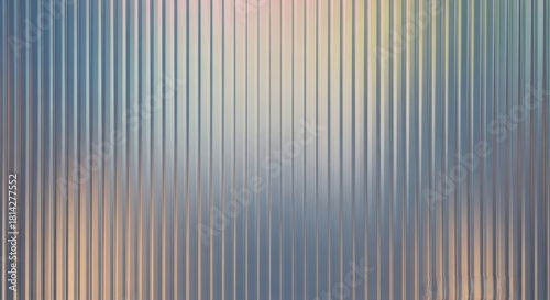 glass texture background, vertical ribbed gradient, soft blurred center. Modern abstract
