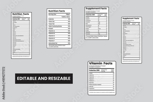 nutrition facts template,supplement facts,nutrition facts Label,nutritional information calculator,twisted tea calories,nutrition label